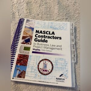 NASCLA Contractors Guide Book- VIRGINIA 10th edition
